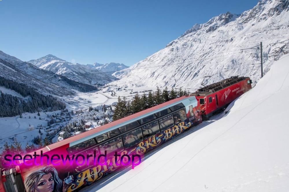 Ski resort Andermatt (Andermatt), Switzerland