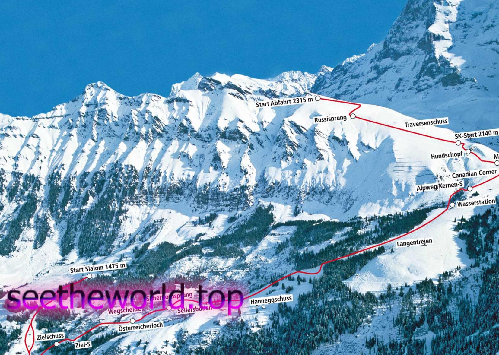 Skigebiet Grindelwald, Schweiz