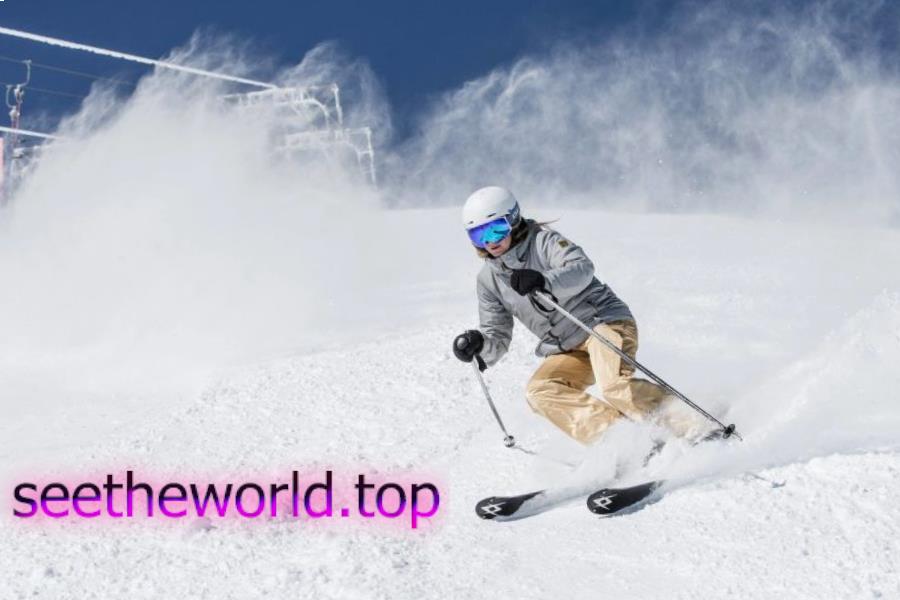 Crans-Montana ski resort, Switzerland