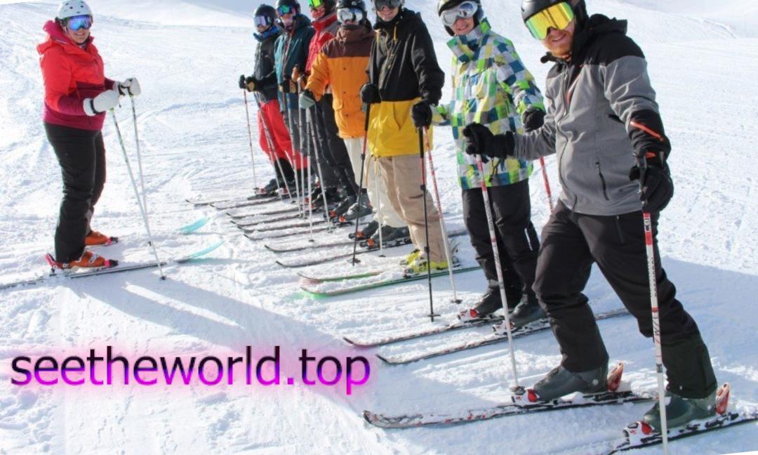 Crans-Montana ski resort, Switzerland