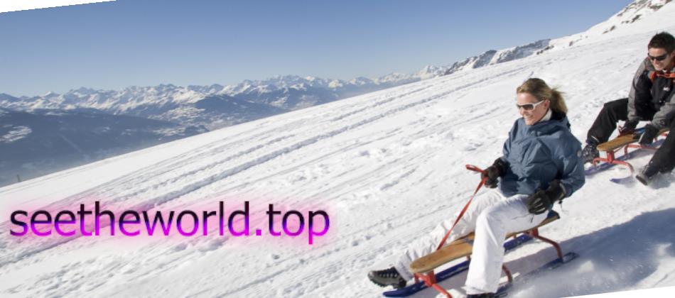 Crans-Montana ski resort, Switzerland