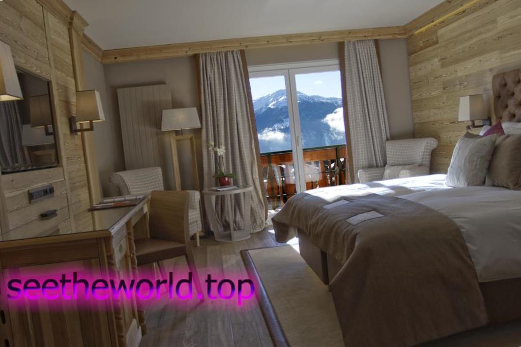 Crans-Montana ski resort, Switzerland