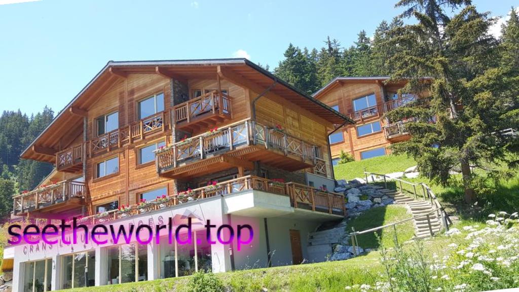 Crans-Montana ski resort, Switzerland