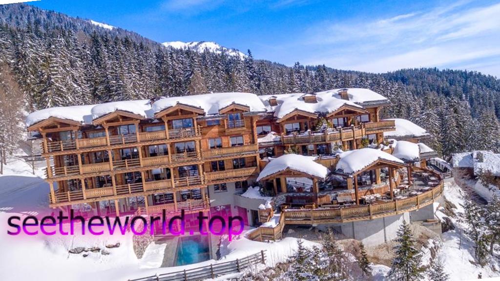 Crans-Montana ski resort, Switzerland