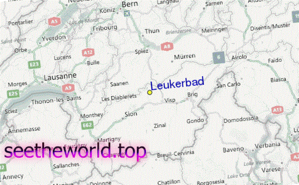 Leukerbad ski resort, Switzerland