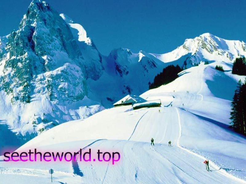 Leukerbad ski resort, Switzerland