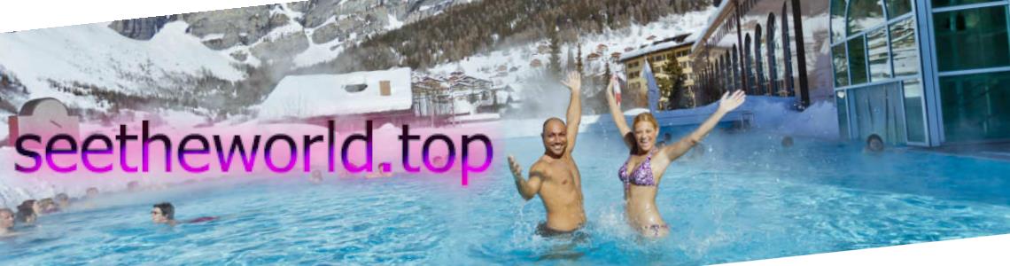 Leukerbad ski resort, Switzerland