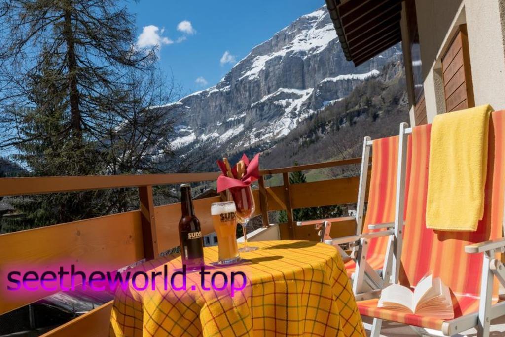 Leukerbad ski resort, Switzerland