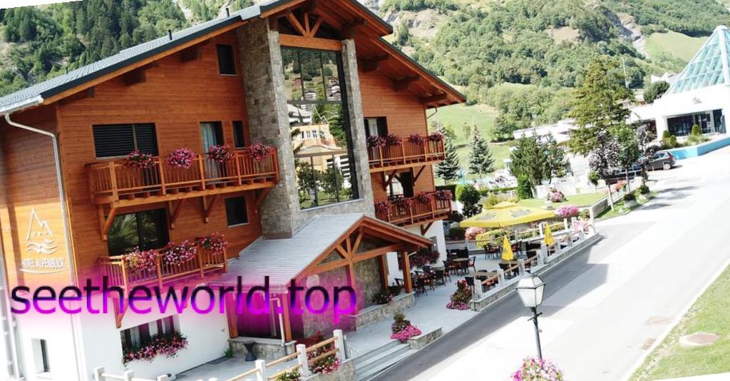 Leukerbad ski resort, Switzerland