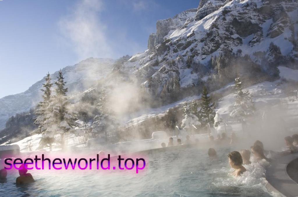 Leukerbad ski resort, Switzerland