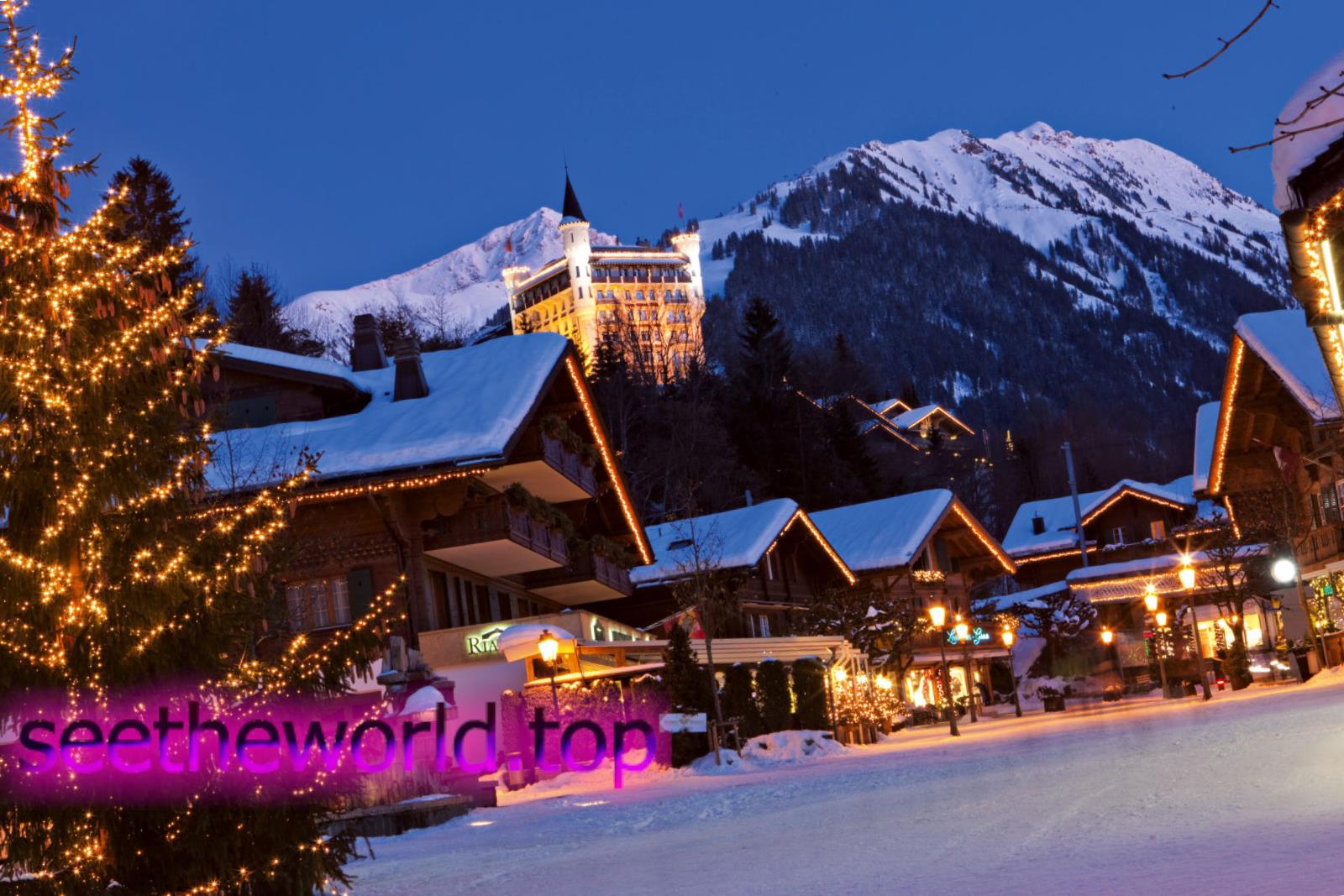 Skigebiet Gstaad (Gstaad), Schweiz