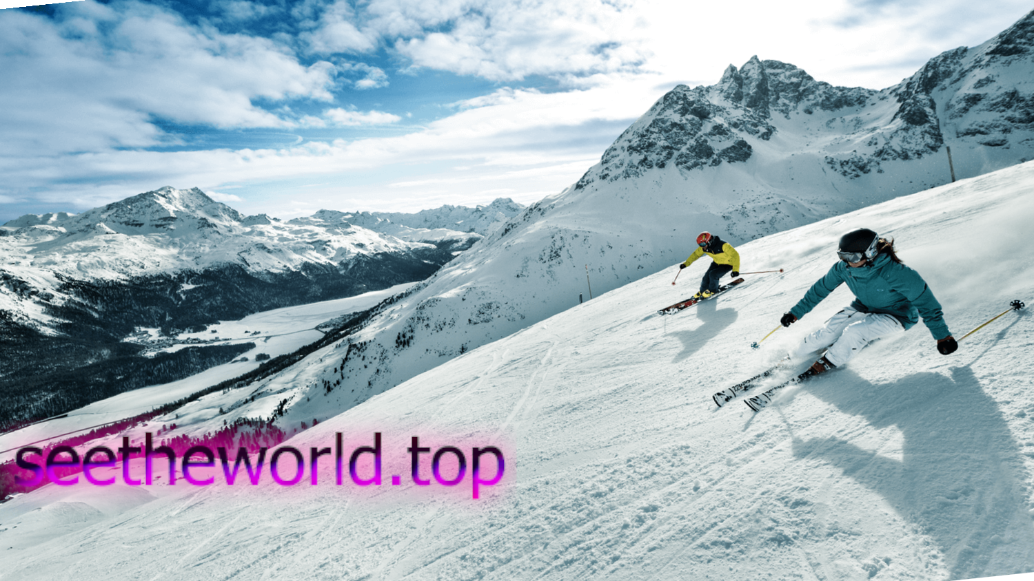 Ski resort St. Moritz (St. Moritz), Switzerland