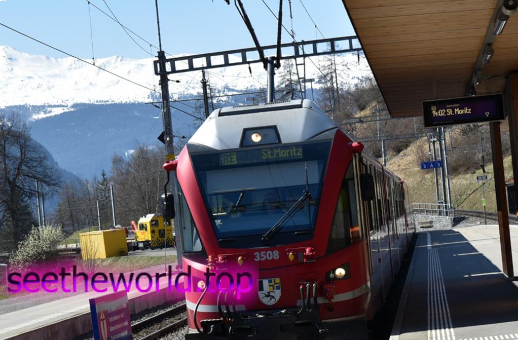 Ski resort St. Moritz (St. Moritz), Switzerland