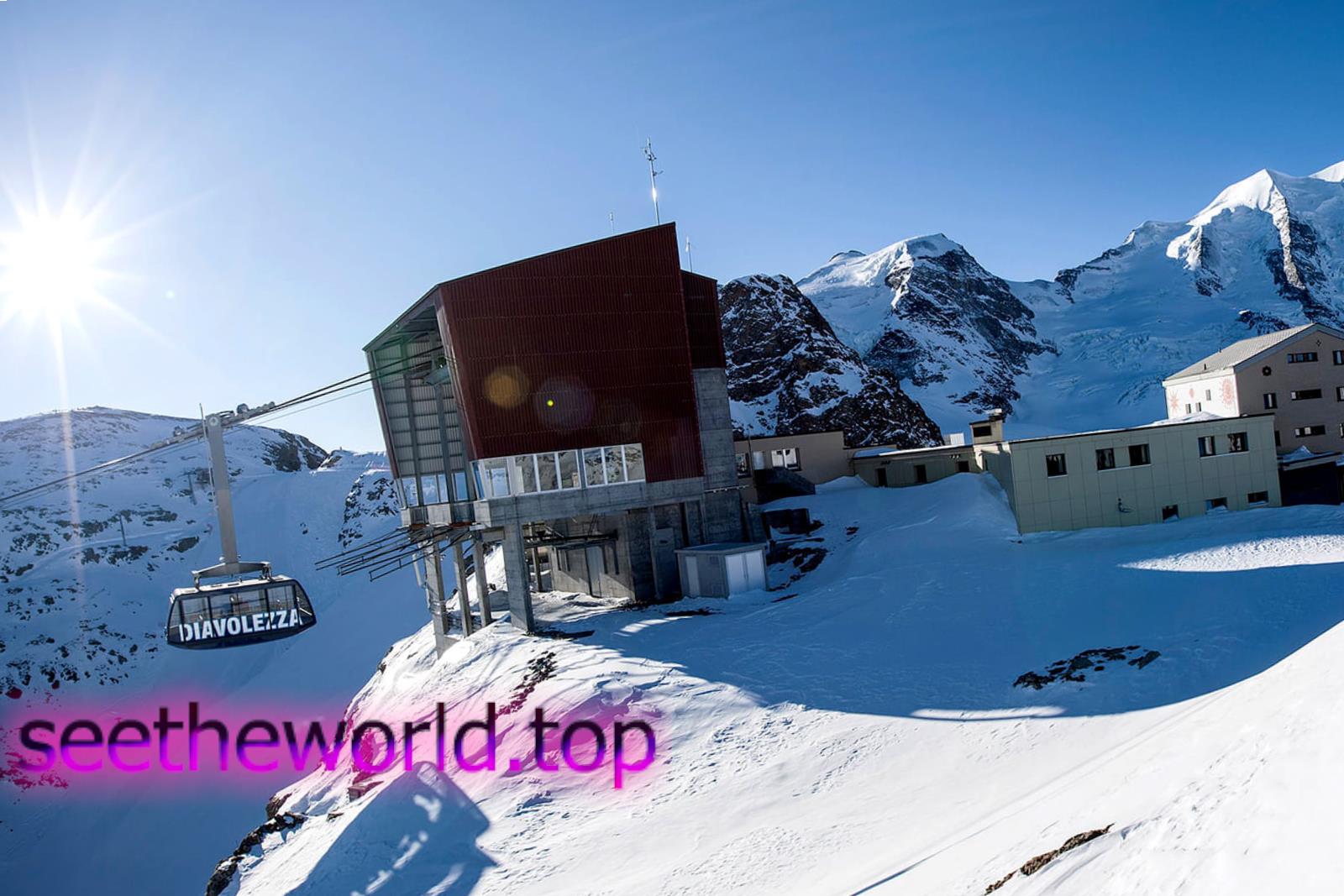 Ski resort St. Moritz (St. Moritz), Switzerland