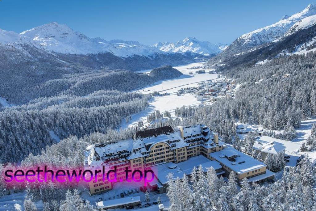 Ski resort St. Moritz (St. Moritz), Switzerland