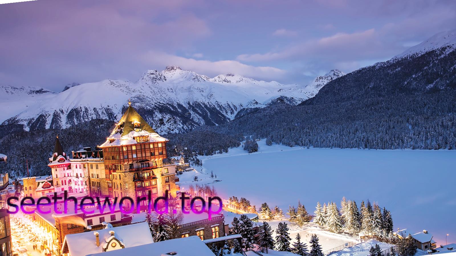 Ski resorts of Switzerland
