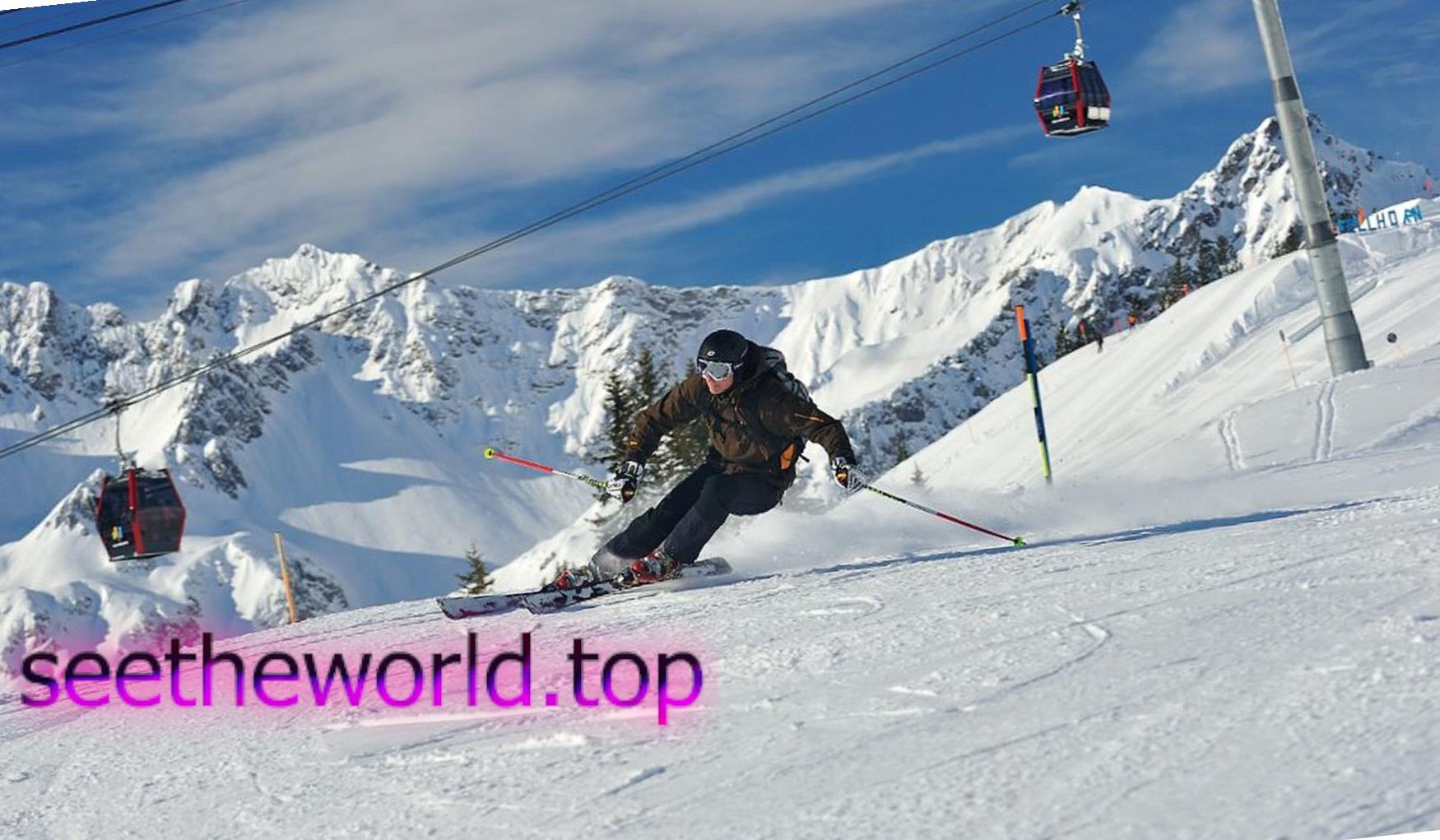 Ski resort Oberstdorf (Oberstdorf), Germany