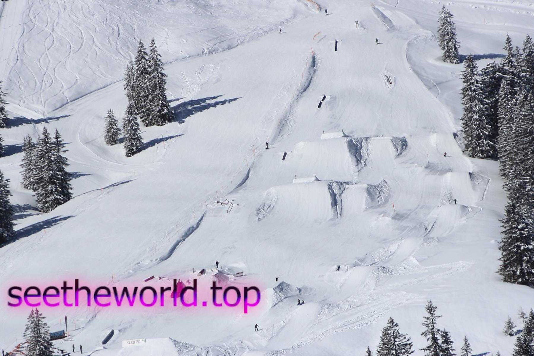 Ski resort Oberstdorf (Oberstdorf), Germany