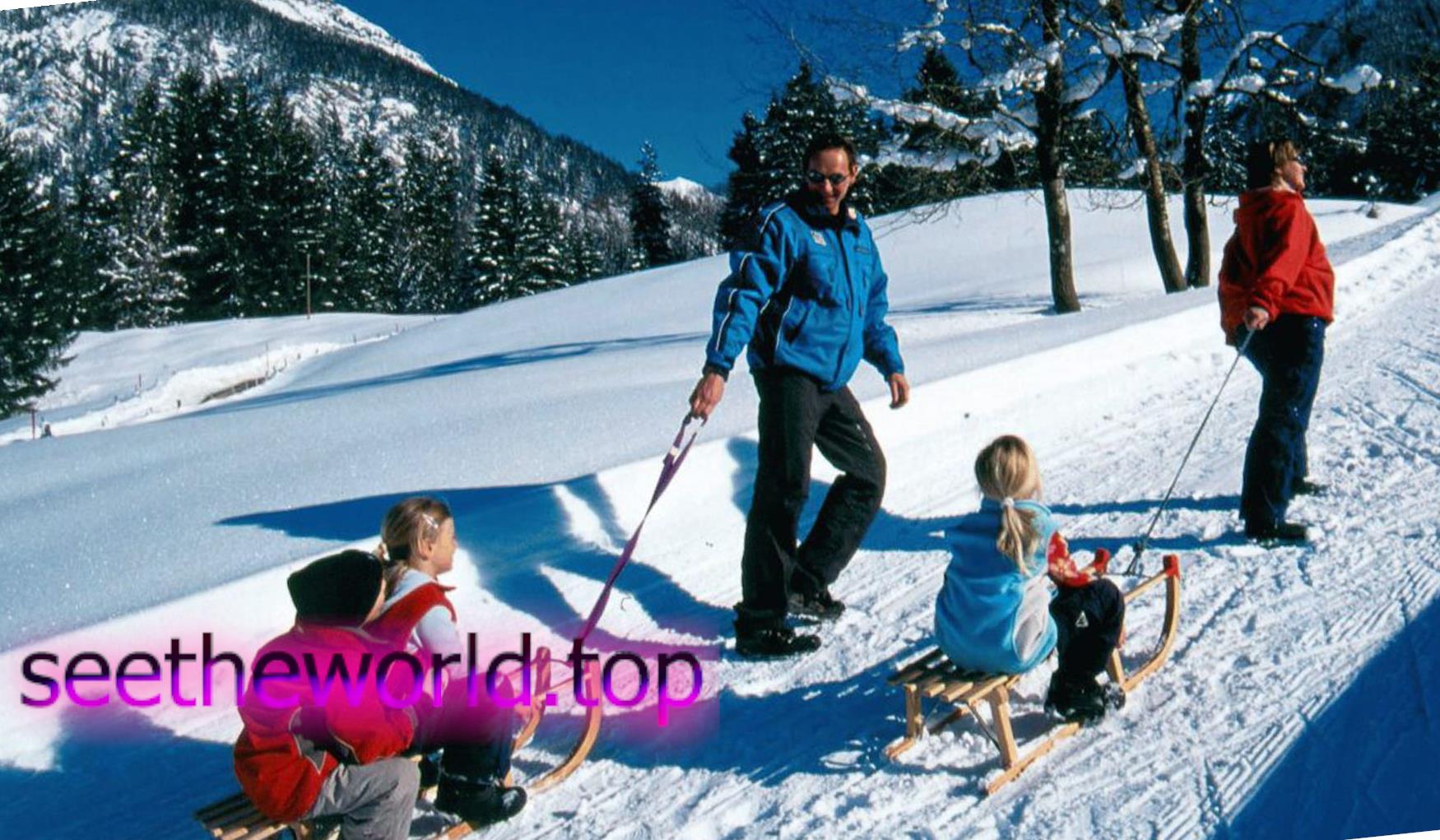 Ski resort Oberstdorf (Oberstdorf), Germany