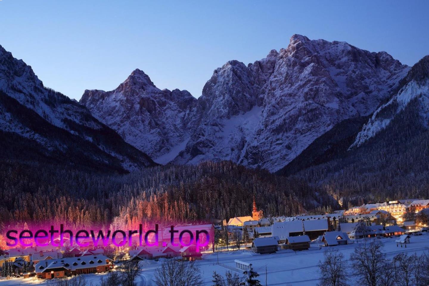 Ski resorts of Slovenia
