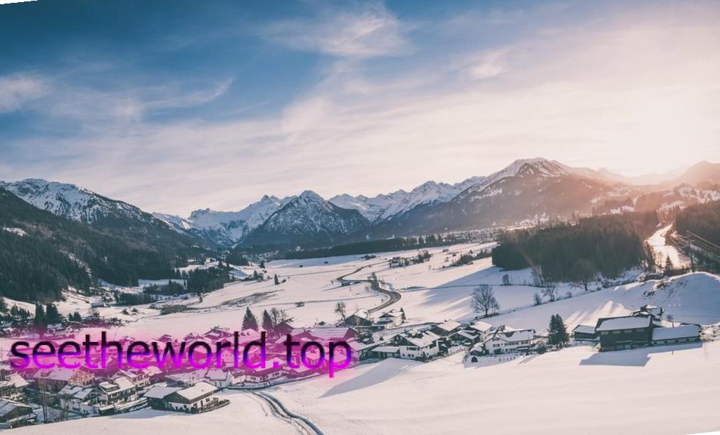 Ski resort Oberstdorf (Oberstdorf), Germany
