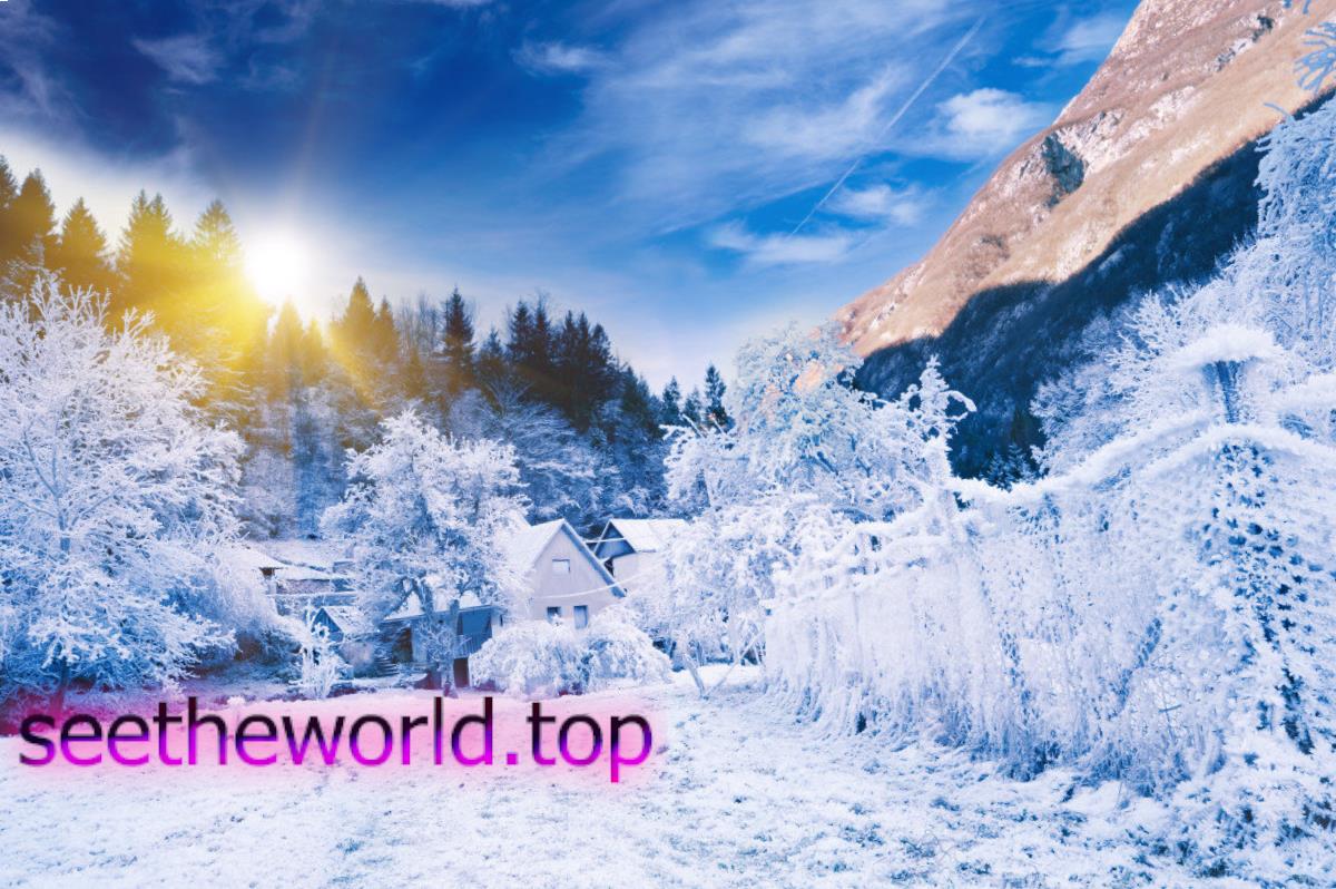 Kranjska Gora ski resort, Slovenia