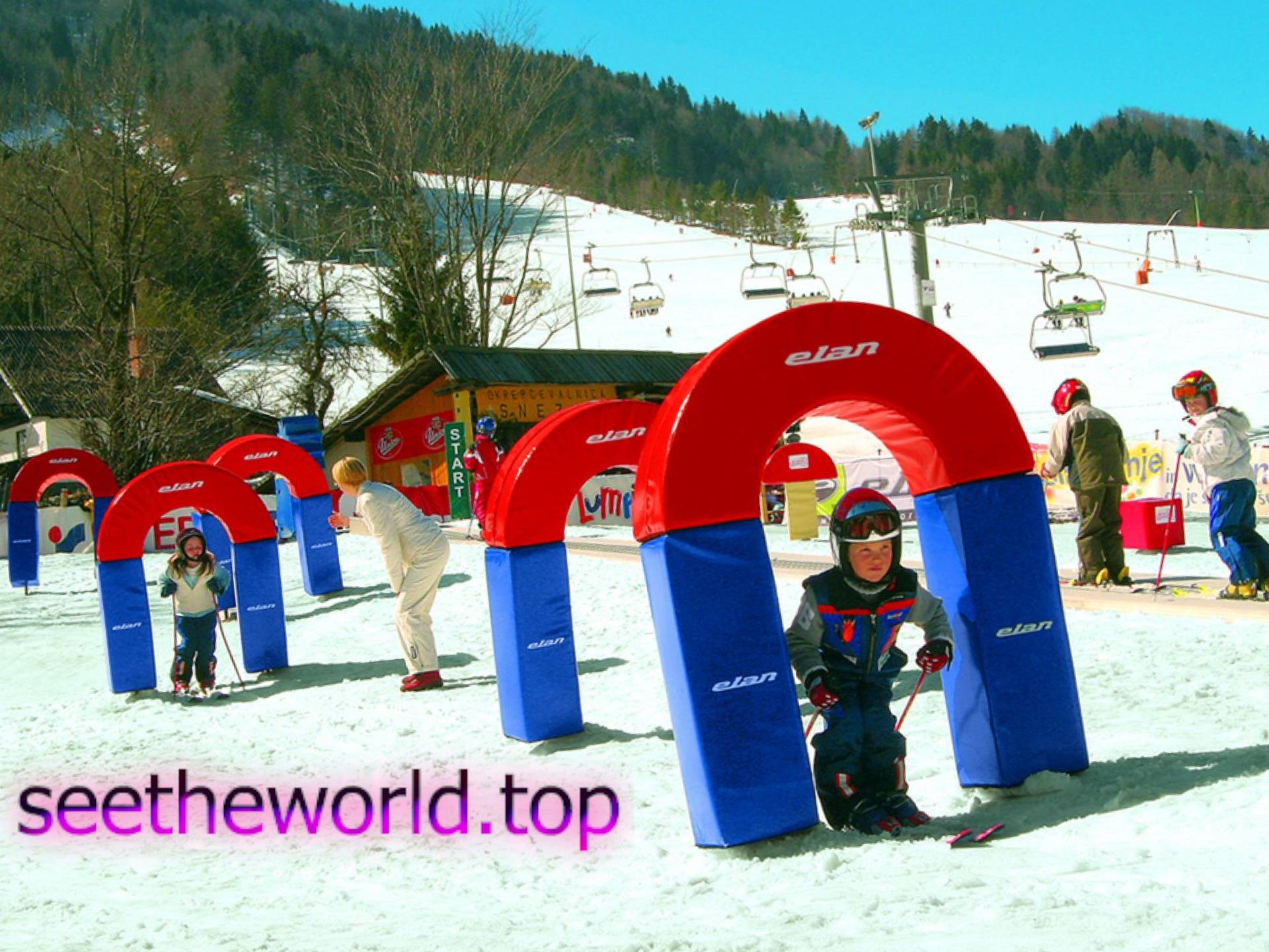 Kranjska Gora ski resort, Slovenia