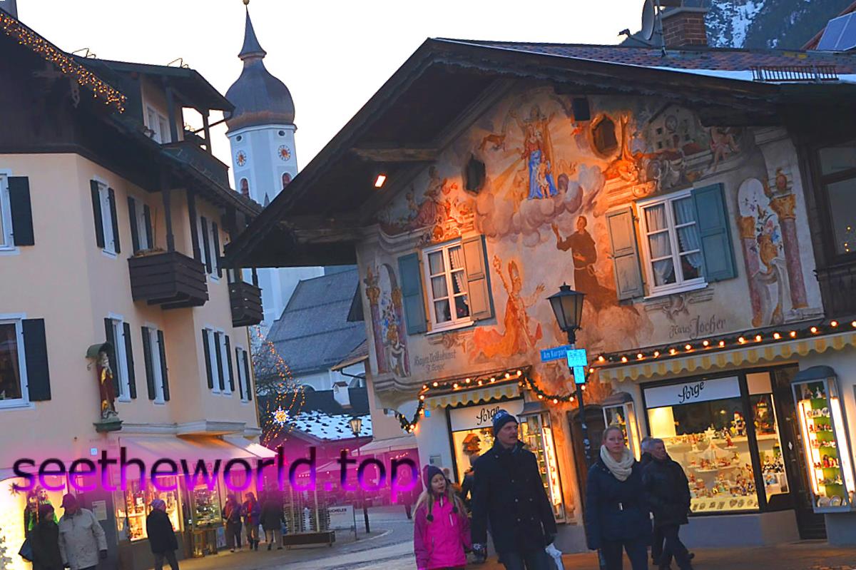 Ski resort Garmisch-Partenkirchen (Garmisch-Partenkirchen), Germany