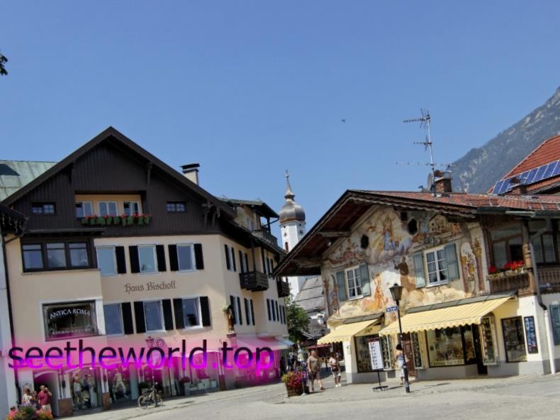 Ski resort Garmisch-Partenkirchen (Garmisch-Partenkirchen), Germany