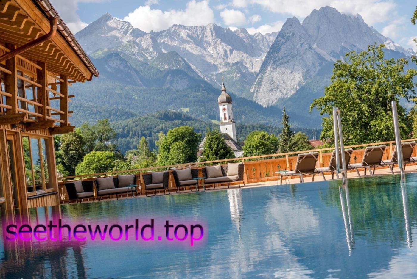 Ski resort Garmisch-Partenkirchen (Garmisch-Partenkirchen), Germany