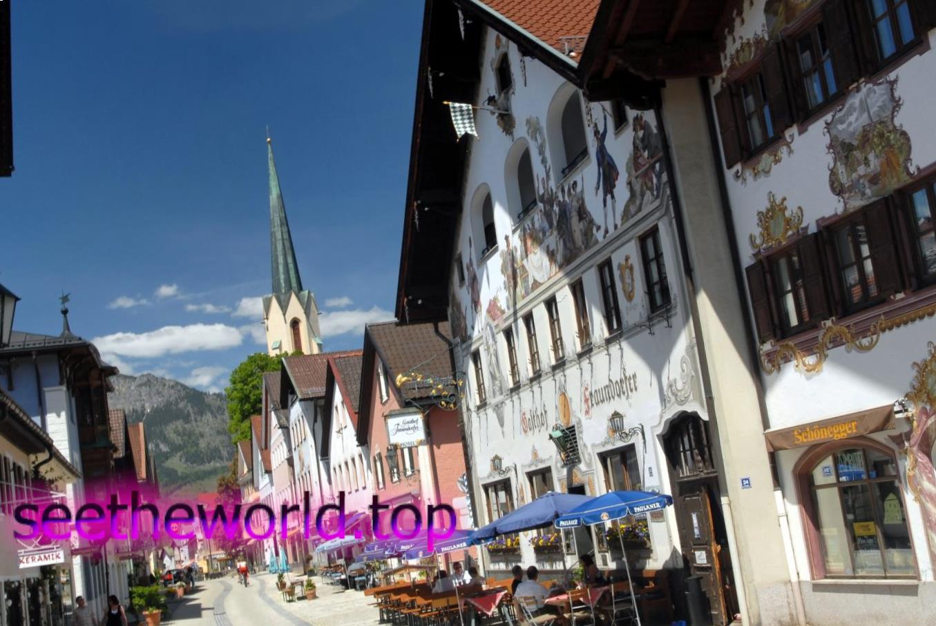 Ski resort Garmisch-Partenkirchen (Garmisch-Partenkirchen), Germany