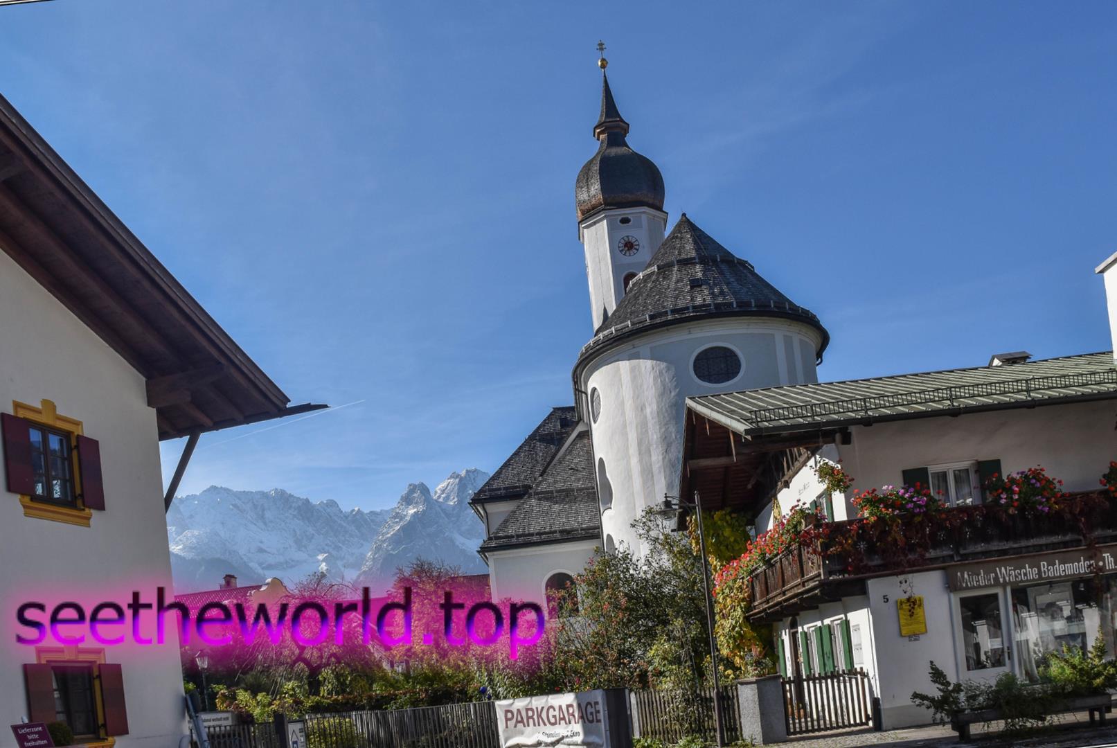 Ski resort Garmisch-Partenkirchen (Garmisch-Partenkirchen), Germany