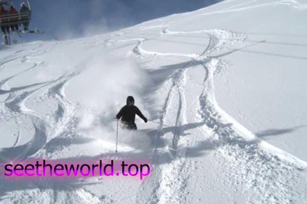 Ski resort Garmisch-Partenkirchen (Garmisch-Partenkirchen), Germany