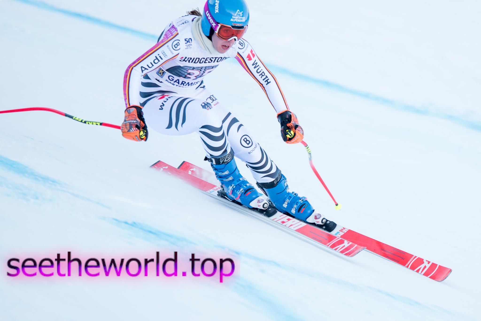 Ski resort Garmisch-Partenkirchen (Garmisch-Partenkirchen), Germany