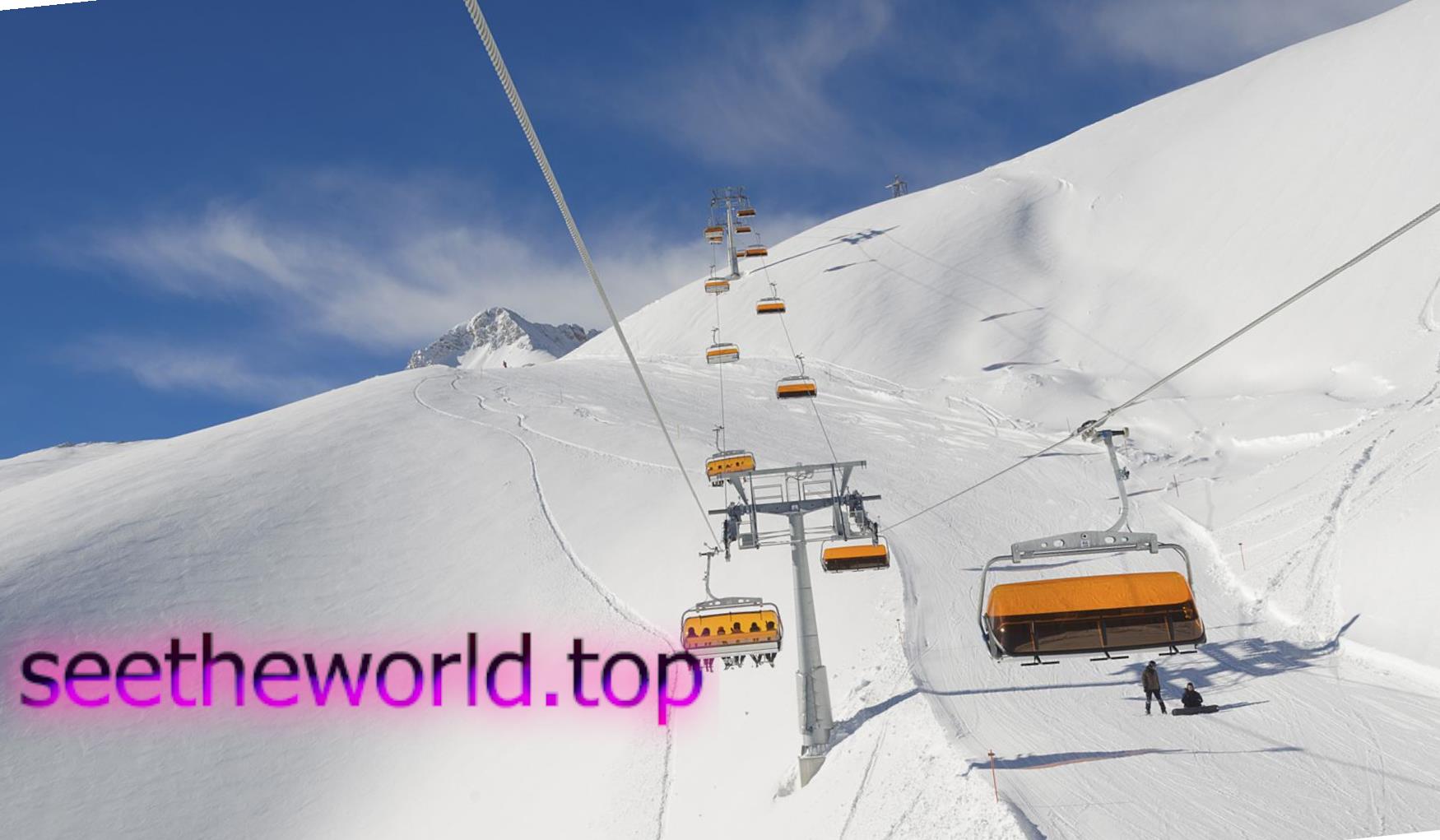 Ski resort Garmisch-Partenkirchen (Garmisch-Partenkirchen), Germany