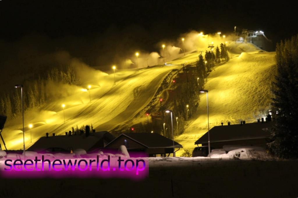Ski resort Mariborsko Pohorje, Slovenia