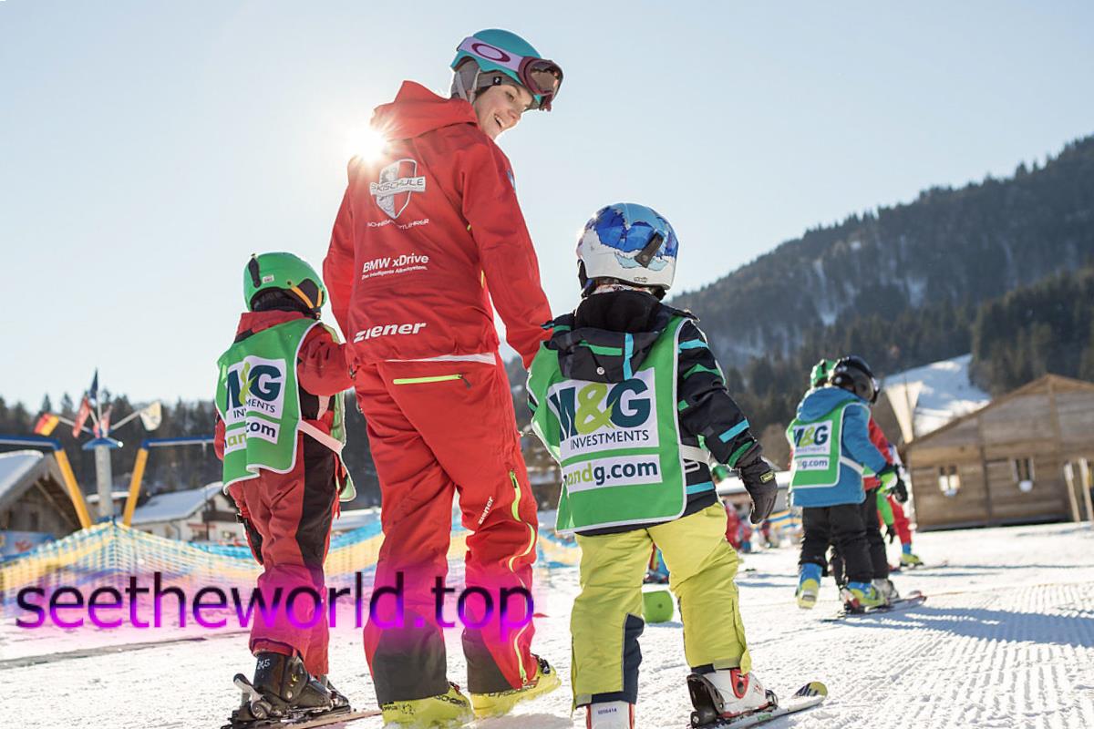 Ski resort Garmisch-Partenkirchen (Garmisch-Partenkirchen), Germany