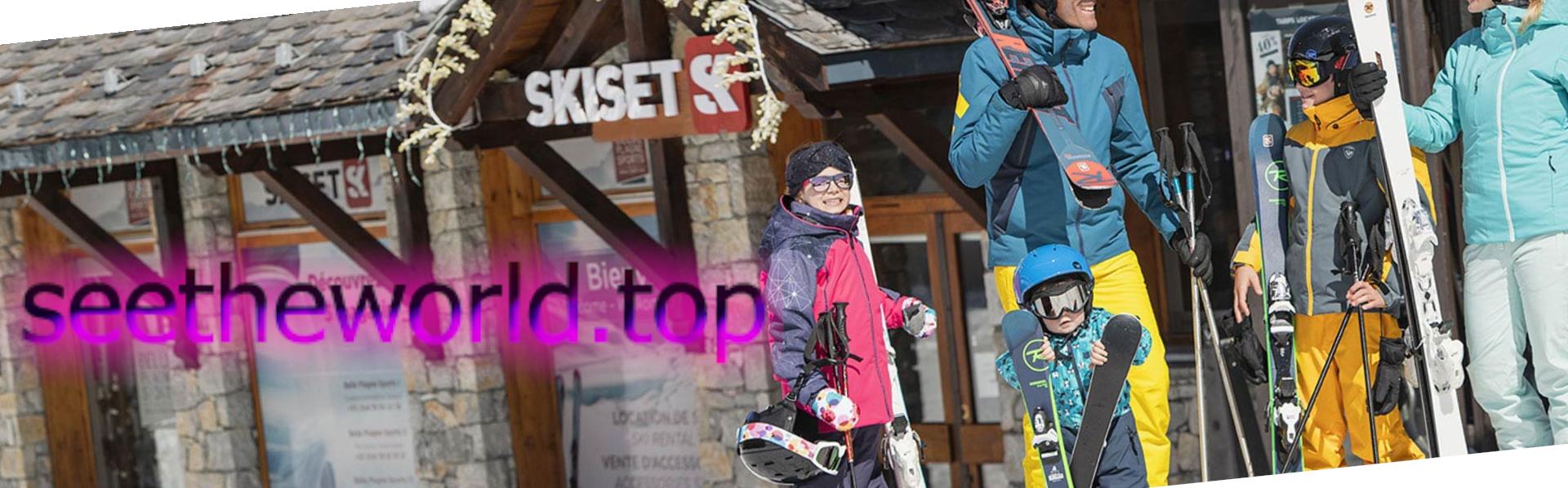 Ski resort Garmisch-Partenkirchen (Garmisch-Partenkirchen), Germany