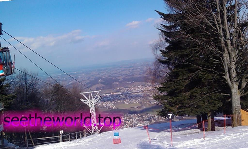Ski resort Mariborsko Pohorje, Slovenia