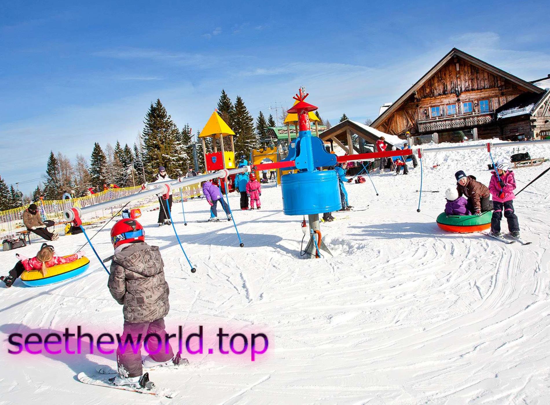 Ski resort Cerkno (Cerkno), Slovenia