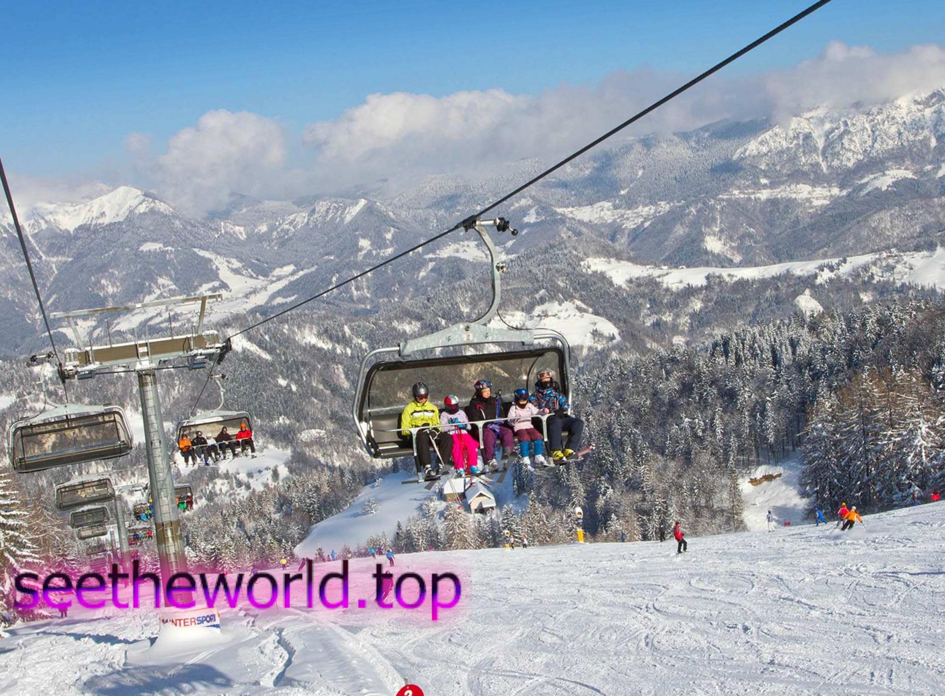Ski resort Cerkno (Cerkno), Slovenia