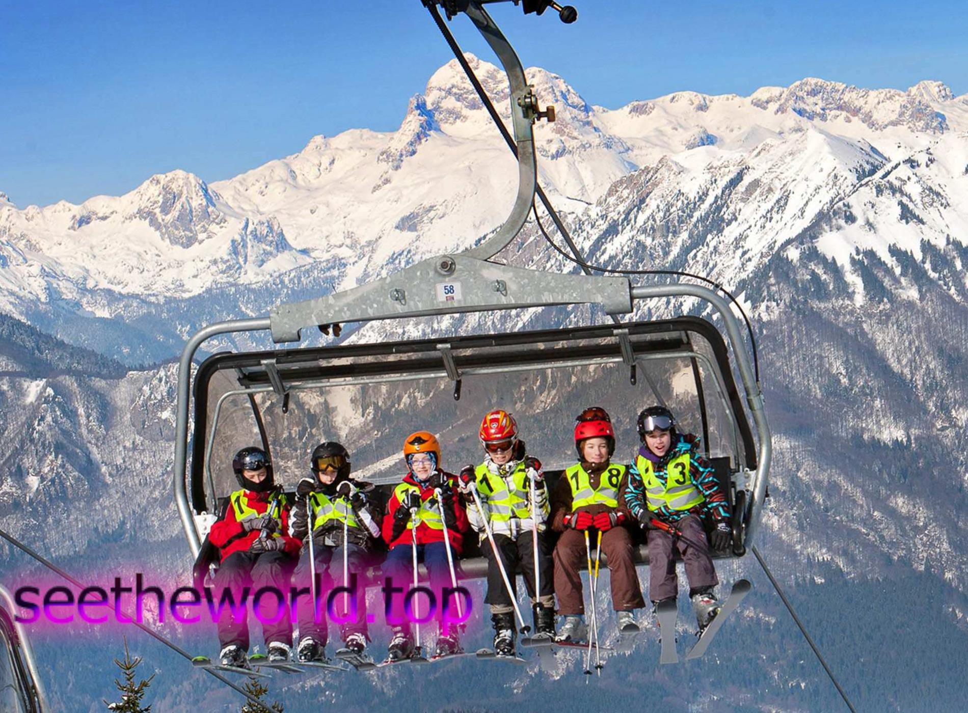 Ski resort Cerkno (Cerkno), Slovenia