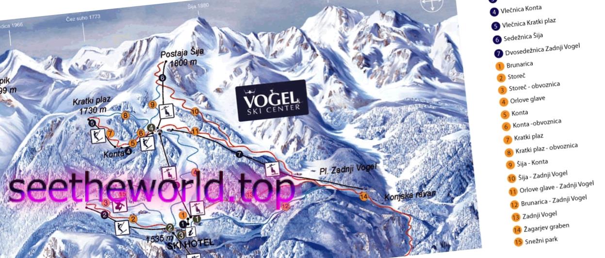 Ski resort Vogel (Vogel), Slovenia