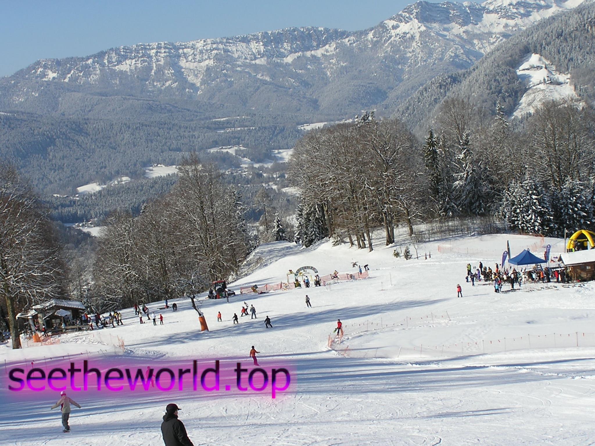 Ski resort Berchtesgaden (Berchtesgaden), Germany