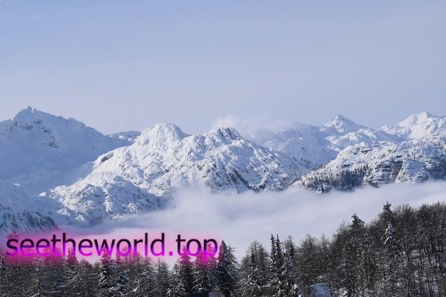Ski resort Vogel (Vogel), Slovenia