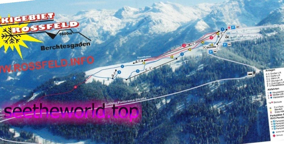 Ski resort Berchtesgaden (Berchtesgaden), Germany