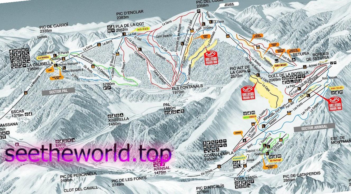 Ski resorts of Andorra