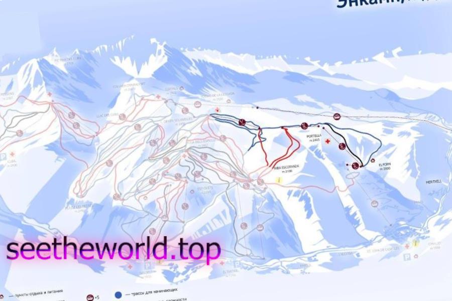 Ski resorts of Andorra