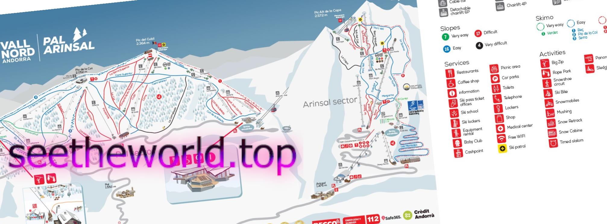 Ski resort Pal / Arinsal (Pal / Arinsal), Andorra