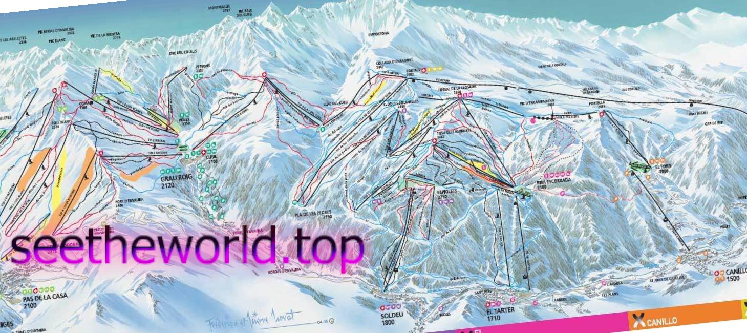 Ski resort Encamp (Encamp), Andorra